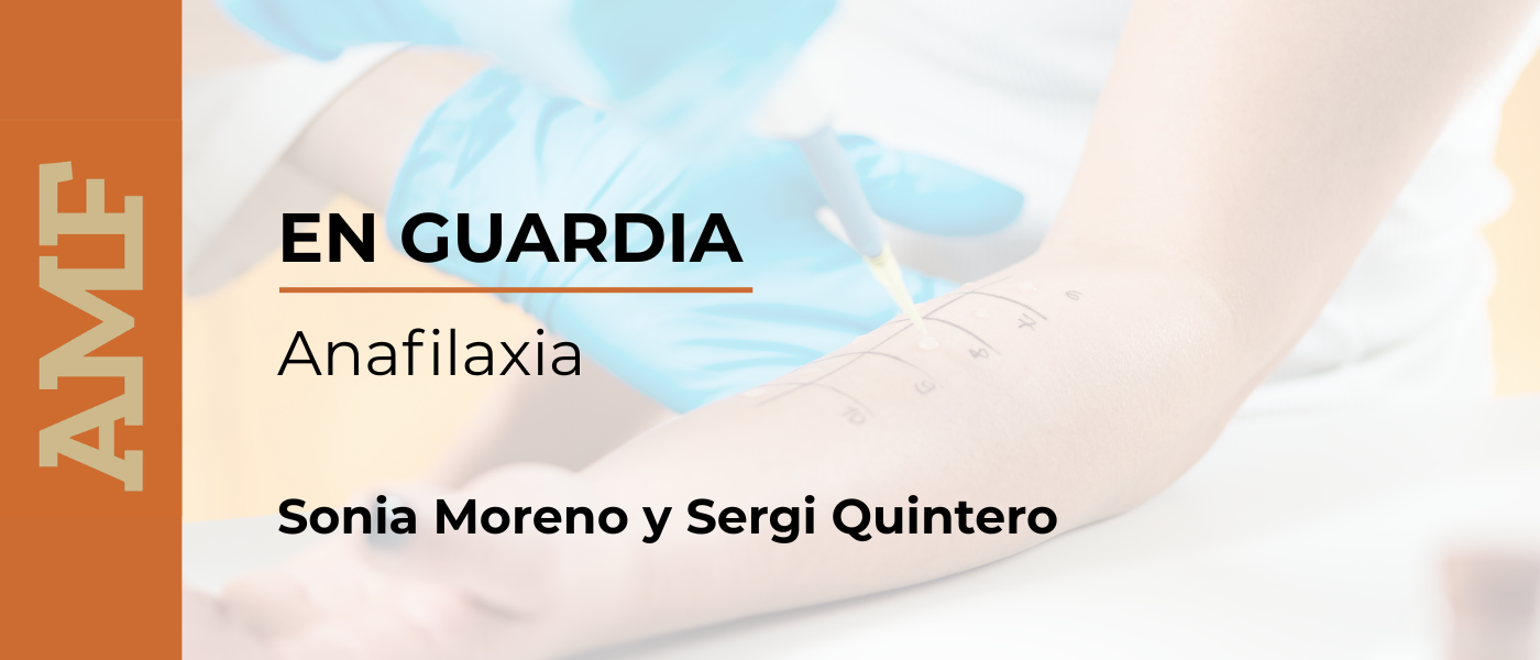 Anafilaxia: cómo actuar desde la Atención Primaria